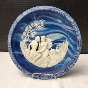 Land of the Phaeacians collector pate by Alan Brunettin "Voyage of Ulysses" 1986